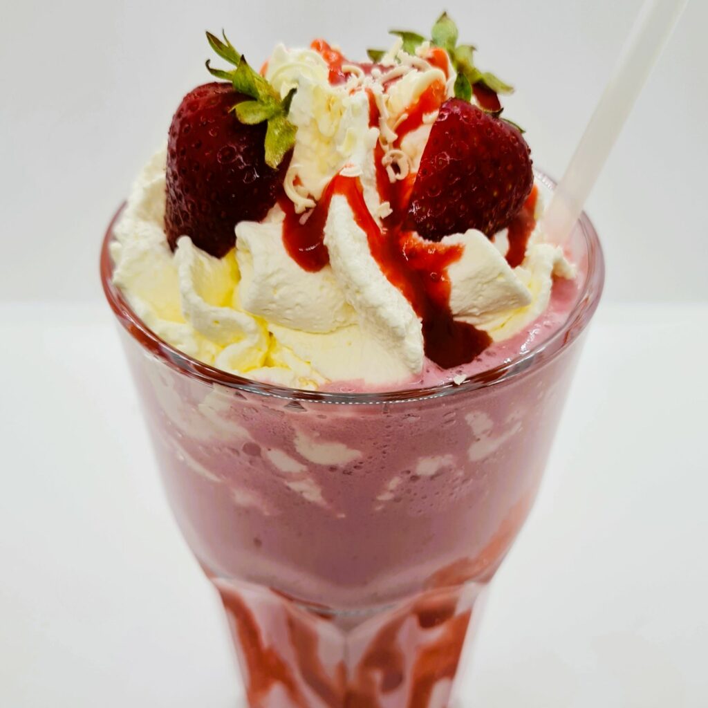 Royal Erdbeere
Royal Shakes - Milchshakes für Genießer