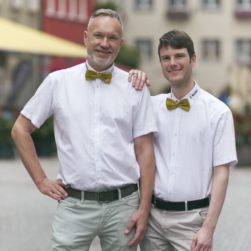 Die Eisprinzen im Portrait in der Rathausgasse